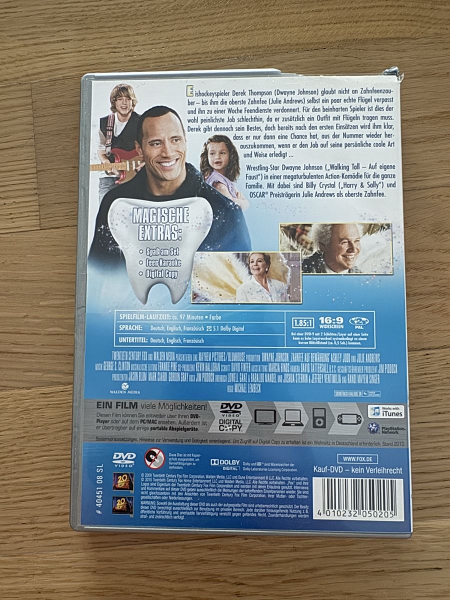 Tutti i DVDs: Zahnfee auf Bewährung DVD – Usato da Glattpark(Opfikon) venduto da laura_studer 1