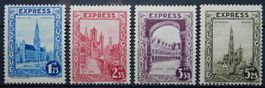 Belgien Kat. 266-269 * 1929 Kat. 30 Euro