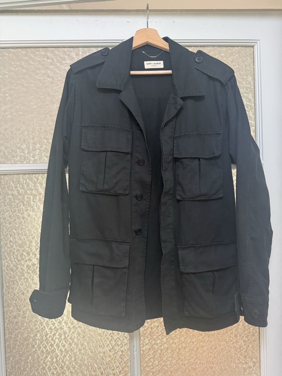 Saint Laurent Jacken: Fieldjacket Saint Laurent – Gebraucht aus Teufen AR von nicmat