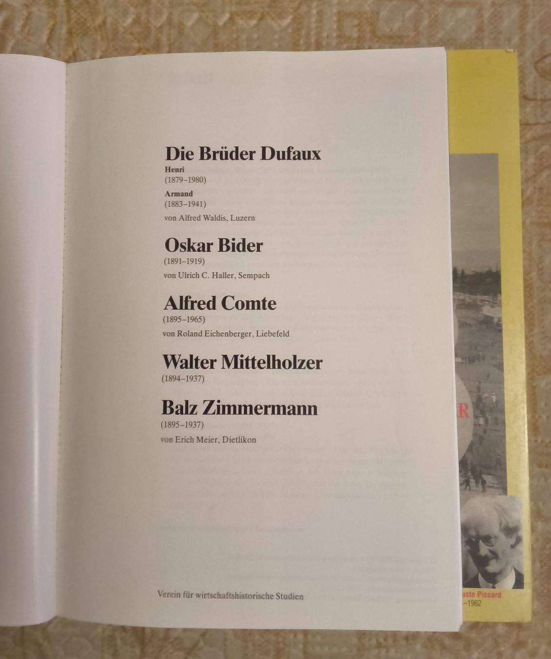 Libri: 2er Set Pioniere der CH Wirtschaft und Technik  – Usato da Hallau venduto da histoiremerveilleuse 1