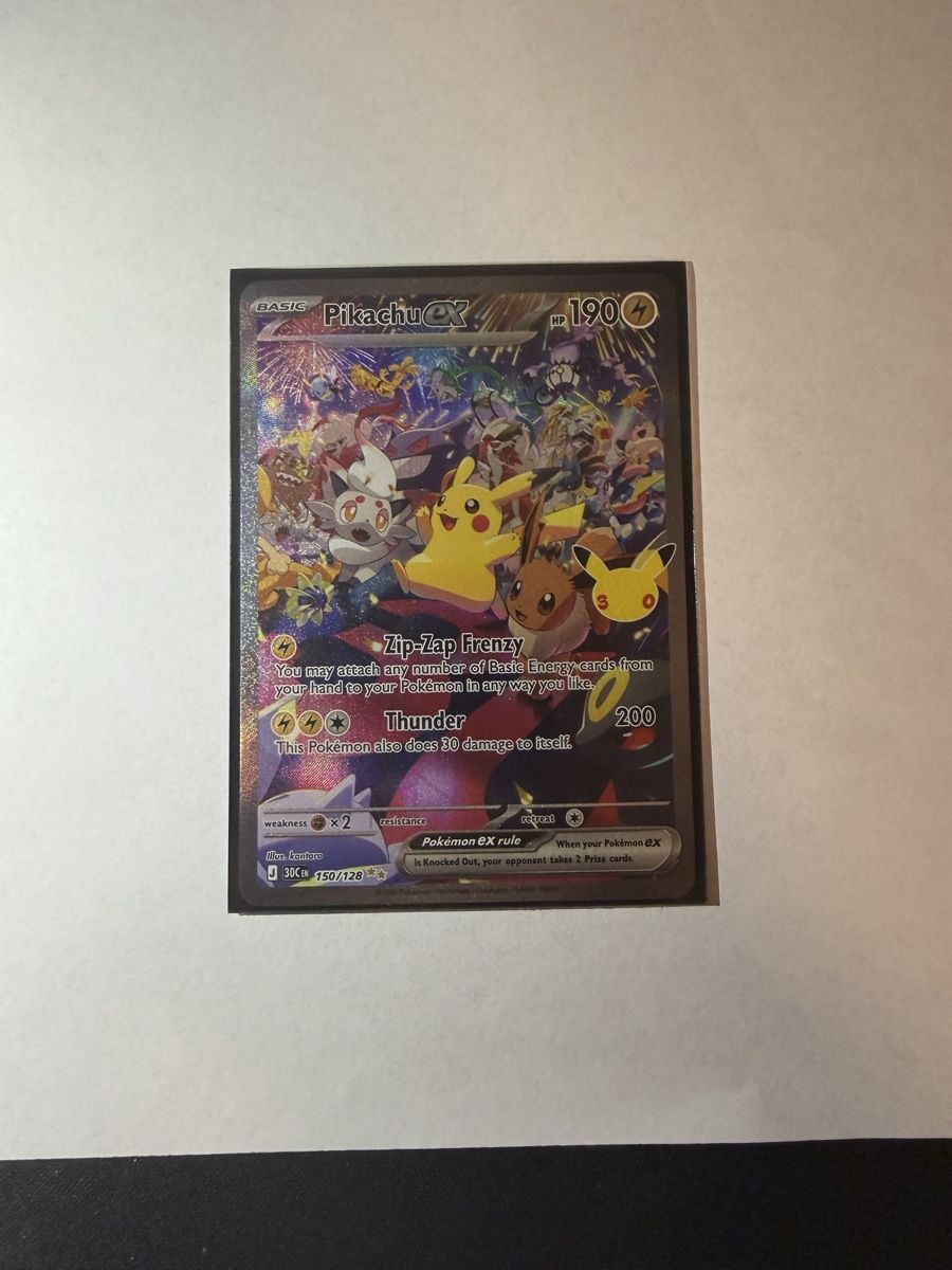 Pokémon Sammelbilder & Trading cards: Pokemon Pikachu ex 30th – Neu (gemäss Beschreibung) aus Winterthur von stipooo97