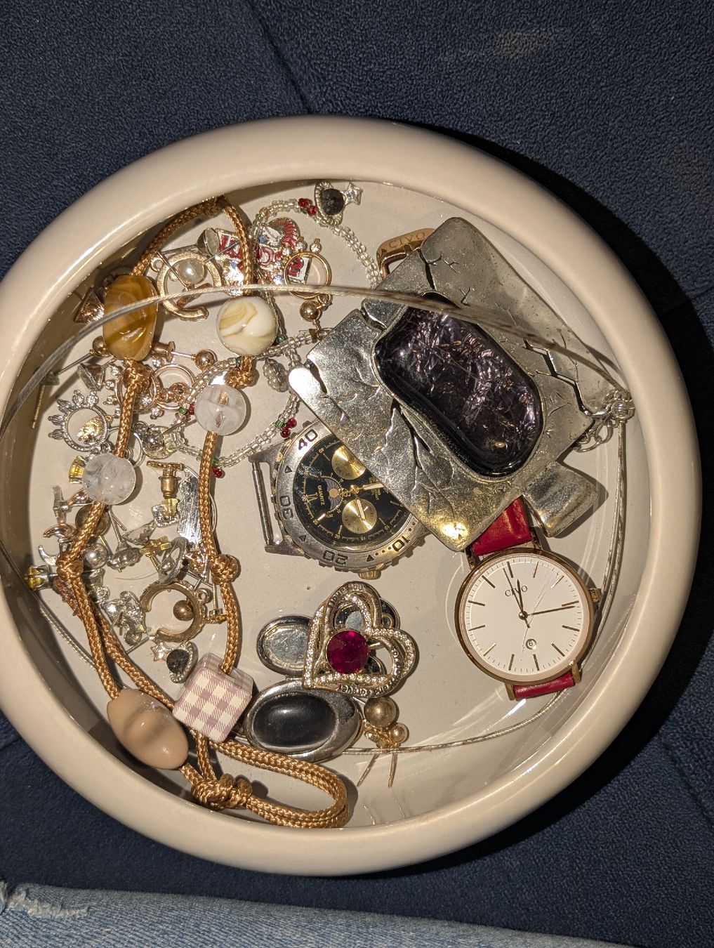 Altri gioielli: superbe lot de bijoux – Difettoso da Daillens venduto da cla_sj2w