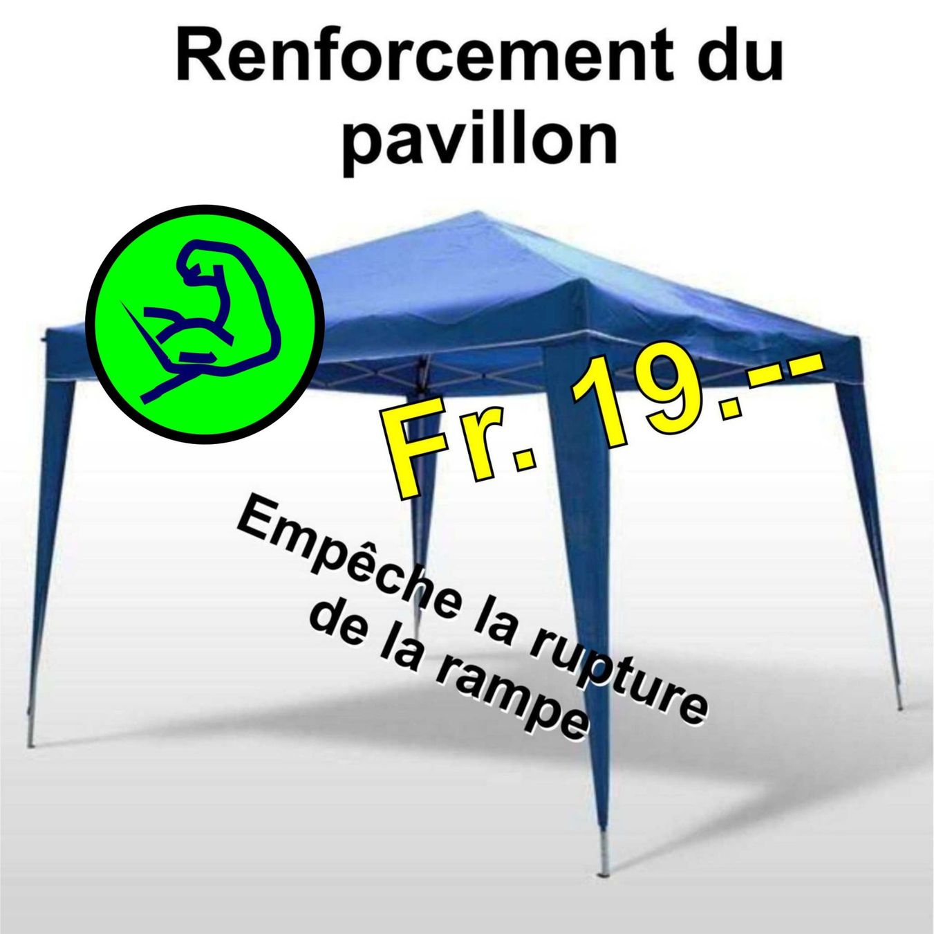 Tende & Padiglioni: Renforts pour pavillons – Nuovo e nell'imballaggio originale da Känerkinden venduto da Bdegen