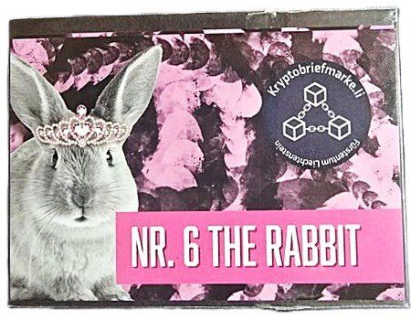 Tutti i francobolli: FL Kryptobriefmarke Nr. 6 The Rabbit, silber, postfrisch – Nuovo (secondo la descrizione) da St. Moritz venduto da Guenteratch