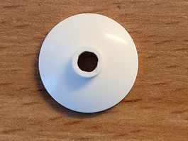 Lego - Pièce de rechange - 1x ronde et blanche