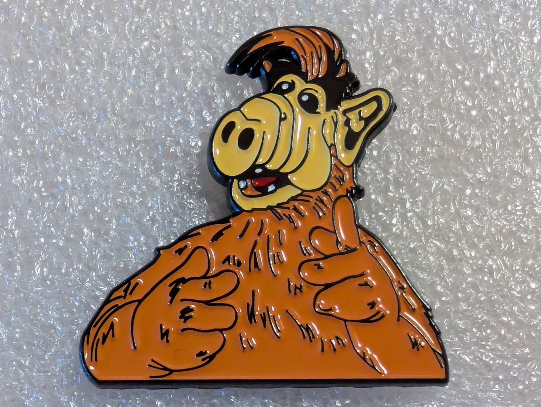 Placchette & Badge: Ansteckpin 276: Alf – Usato da Oppligen venduto da Pin-Fall-Shop