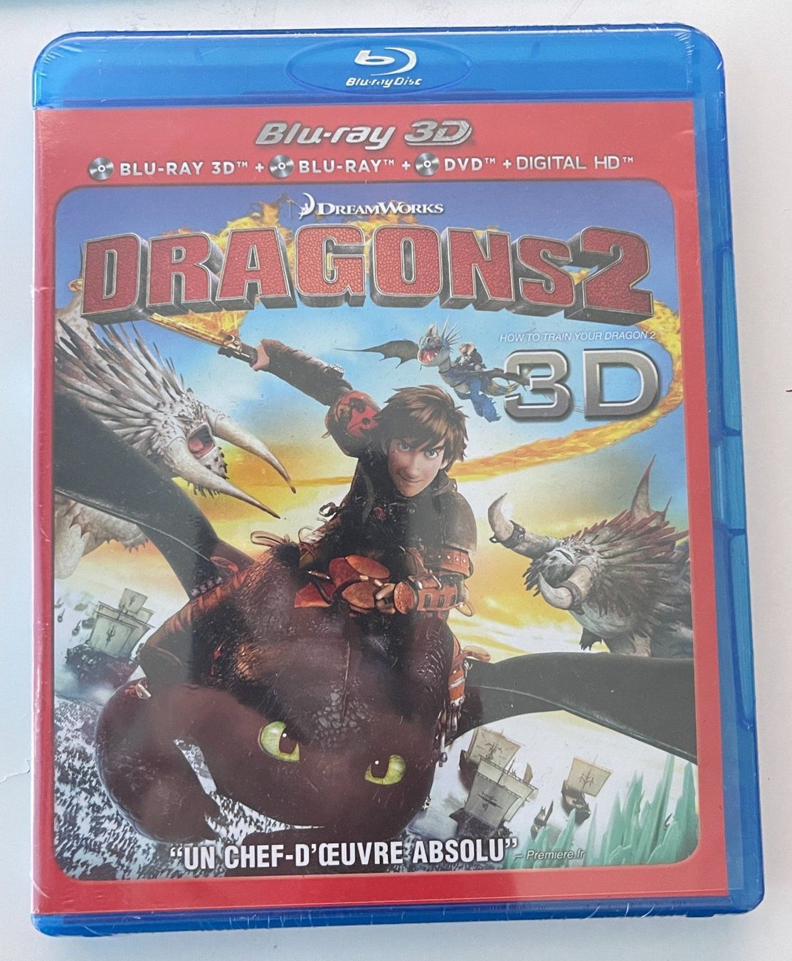 Tutti i DVDs: Dragons 2 (Blu-ray 3D + Blu-ray + DVD) – Nuovo e nell'imballaggio originale da Semsales venduto da __Florian__ 1