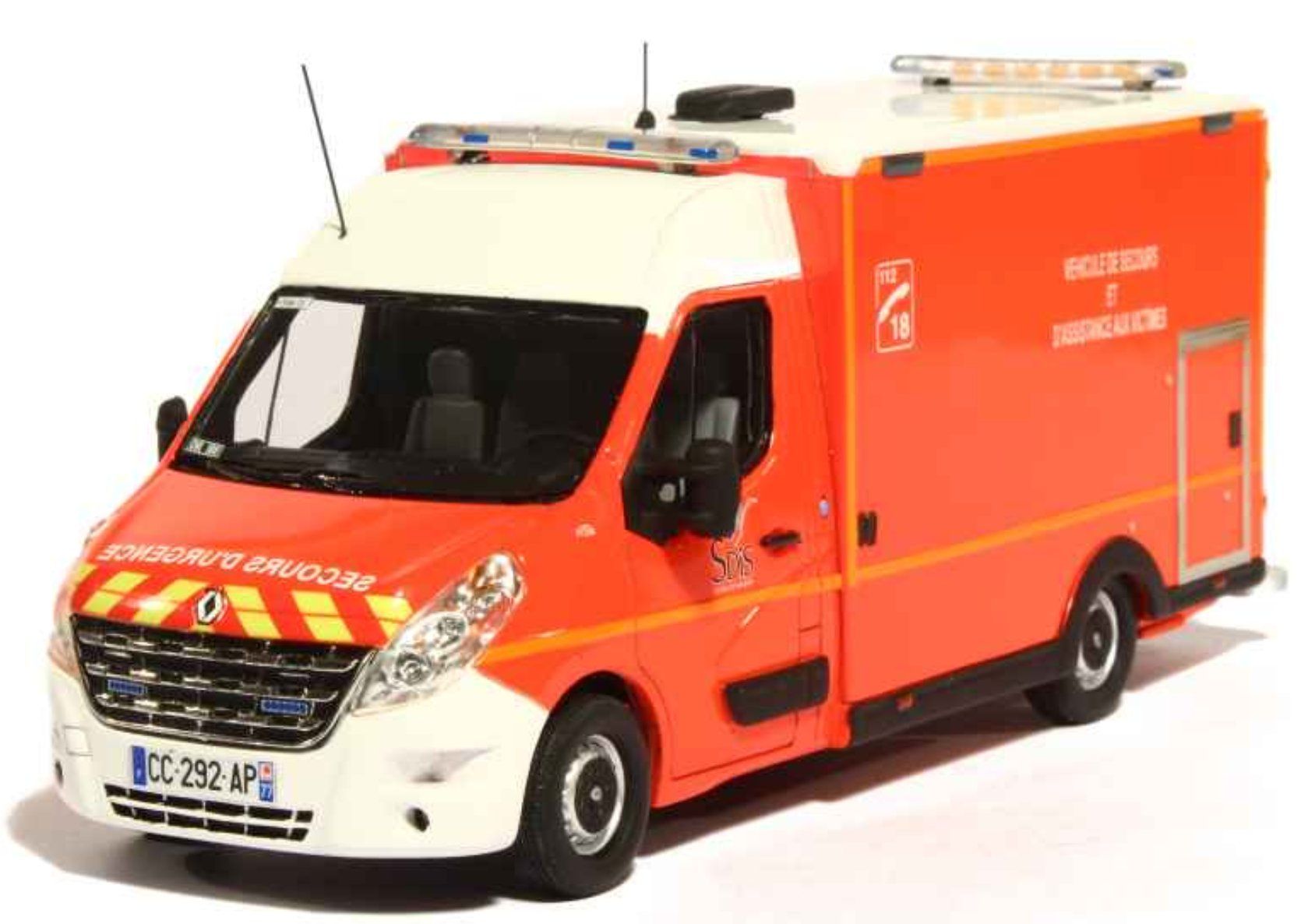 Kit di modellismo & Modellini statici: Alerte 0035 - 1:43 - Renault Master III Caisson VSAV 77 – Nuovo (secondo la descrizione) da Lausanne venduto da Techobby