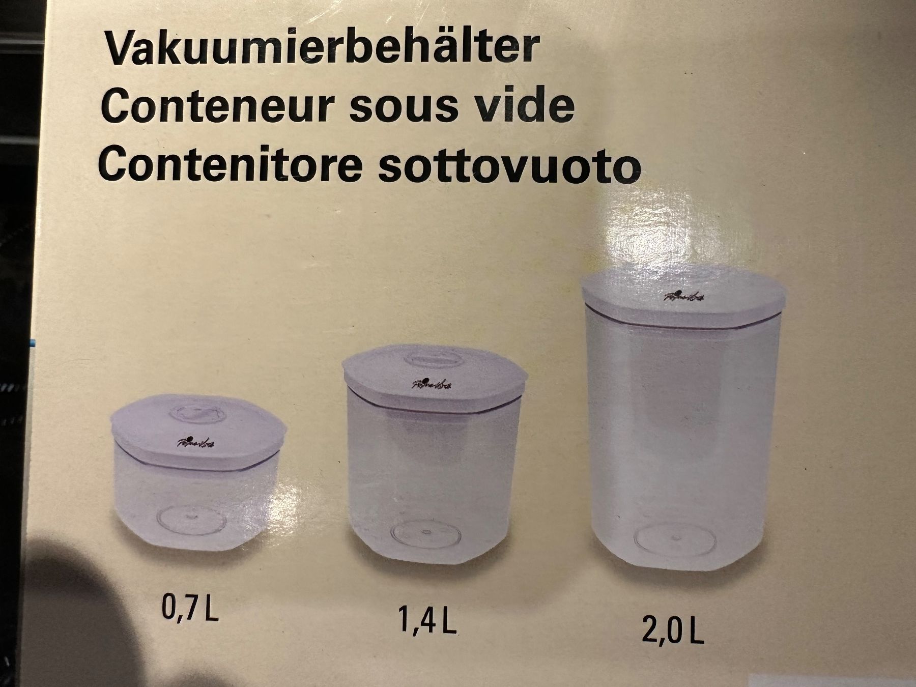 Behälter & Ähnliches: Conteneur sous vide – Neu und originalverpackt aus Lamboing von PatMul69 2