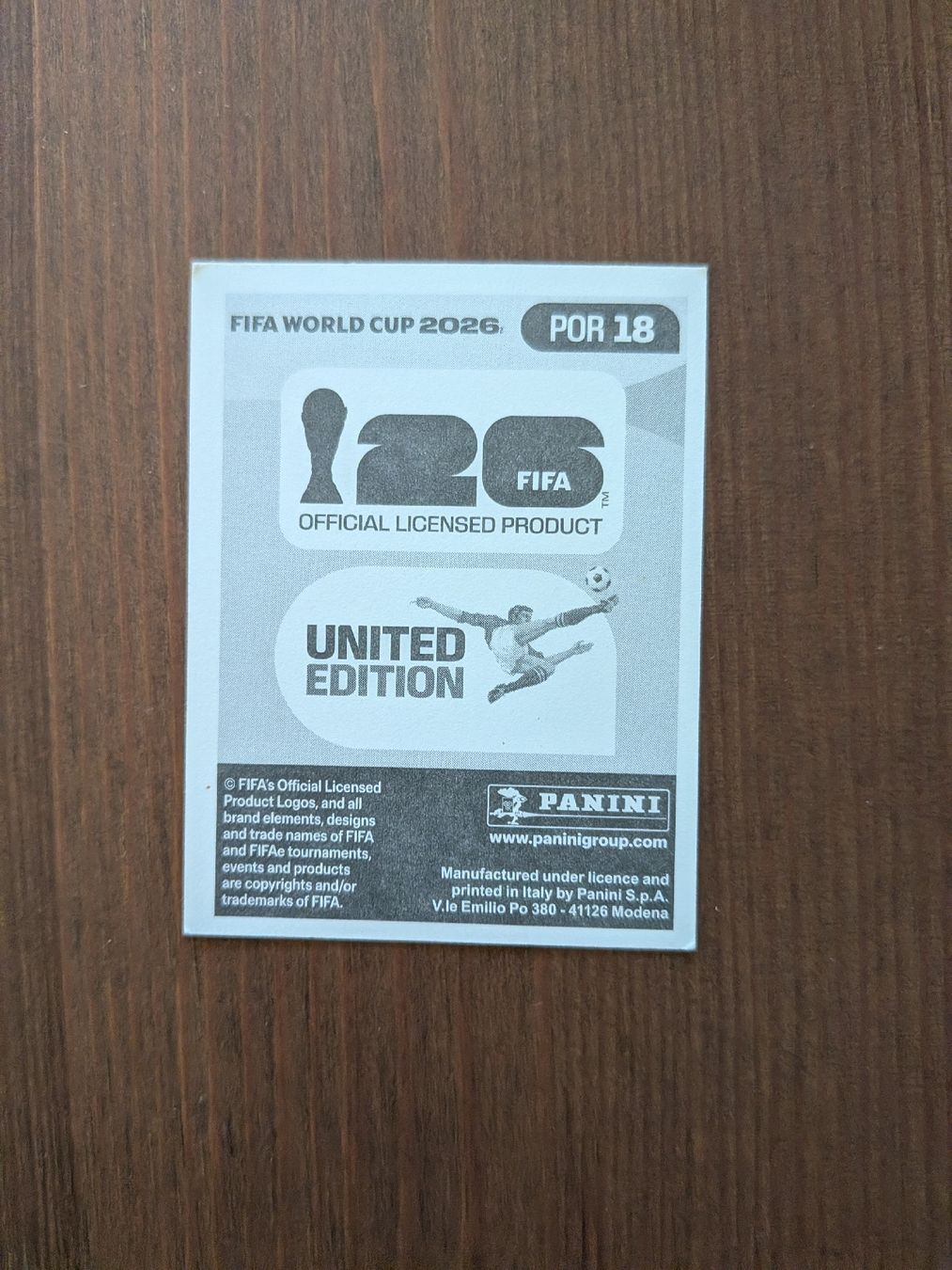 Panini Carte collezionabili: Panini Bild POR 18 – Usato da Eschenbach SG venduto da SanFranciscoCalifornia 1