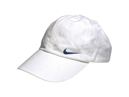 Nike Cap weiss One Size Baumwolle - gebrauchter Zustand