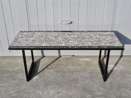 Grosi's alter Salontisch Mosaiktisch
