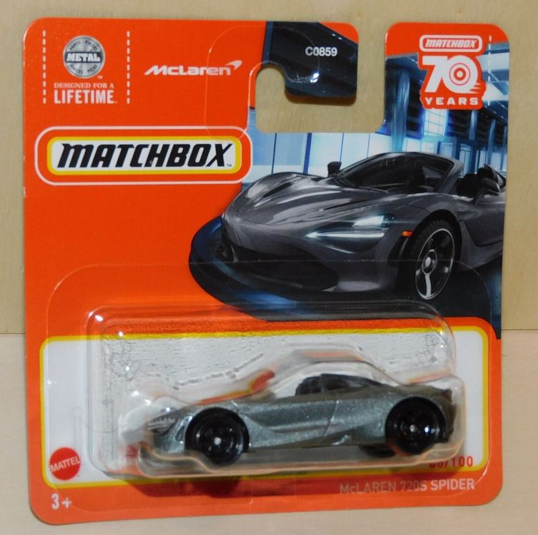 Matchbox   Mclaren 720s Spider 