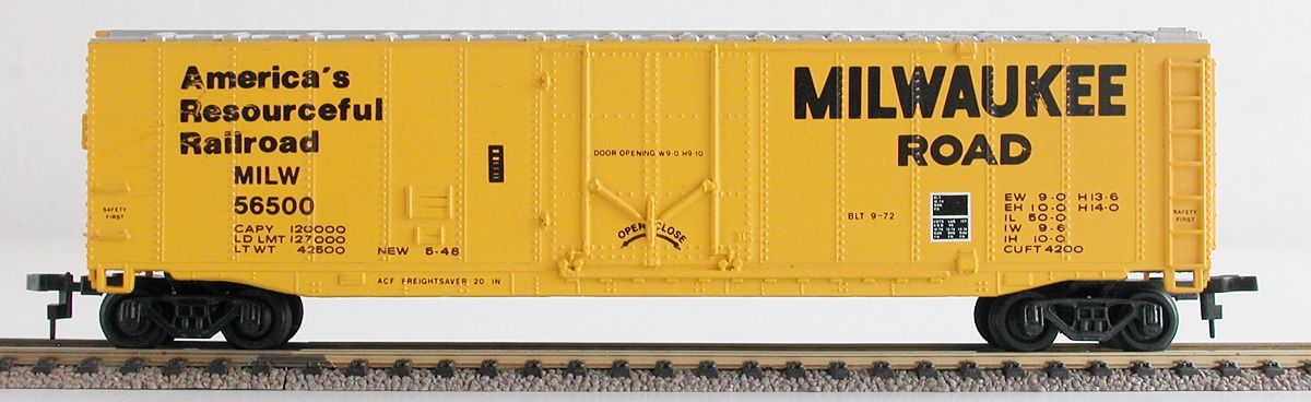 Modelleisenbahnen: Bachmann US Box Car Milwaukee Road Spur H0 – Gebraucht aus Oberwil BL von Klang 1