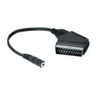 Scart-MiniJack Adapter AudioOut am TV