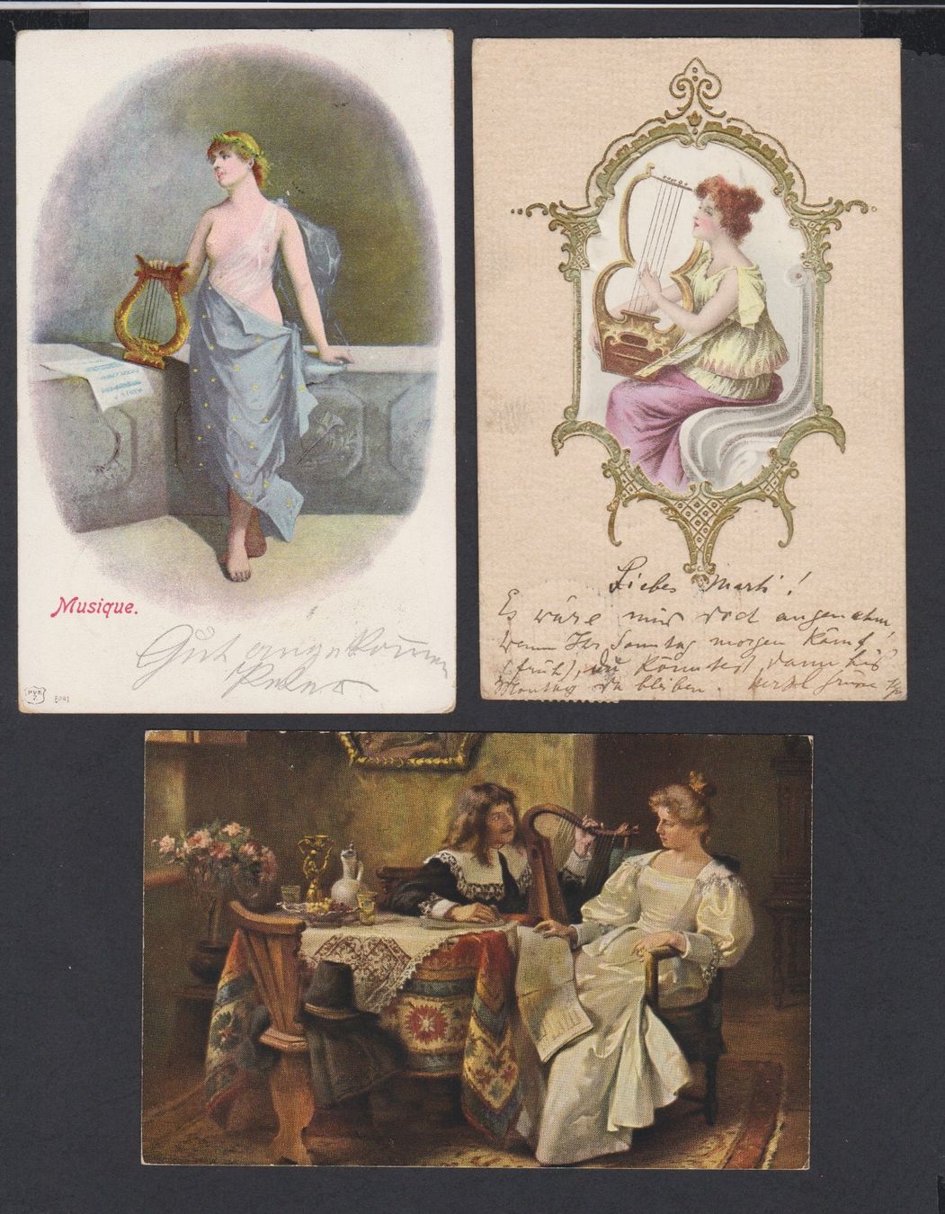 Cartoline postali: Harve   :   5 alte Ansichtskarten mit Harven-spieler – Usato da Vitznau venduto da Ropaku