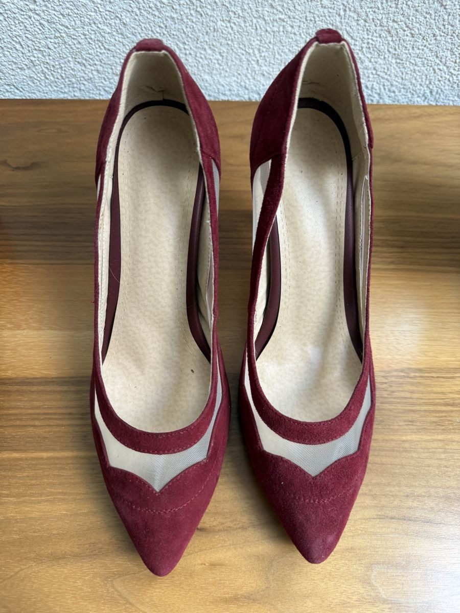 Scarpe da donna: High Heels (weinrot) – Nuovo (secondo la descrizione) da Flawil venduto da BouBouBou