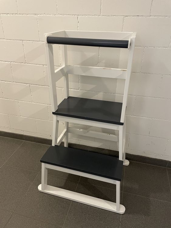 FabiMax Lernstuhl Küchenhelfer Vario 4 - Höhenverstellbar 20-50cm Aus Birke Multiplex