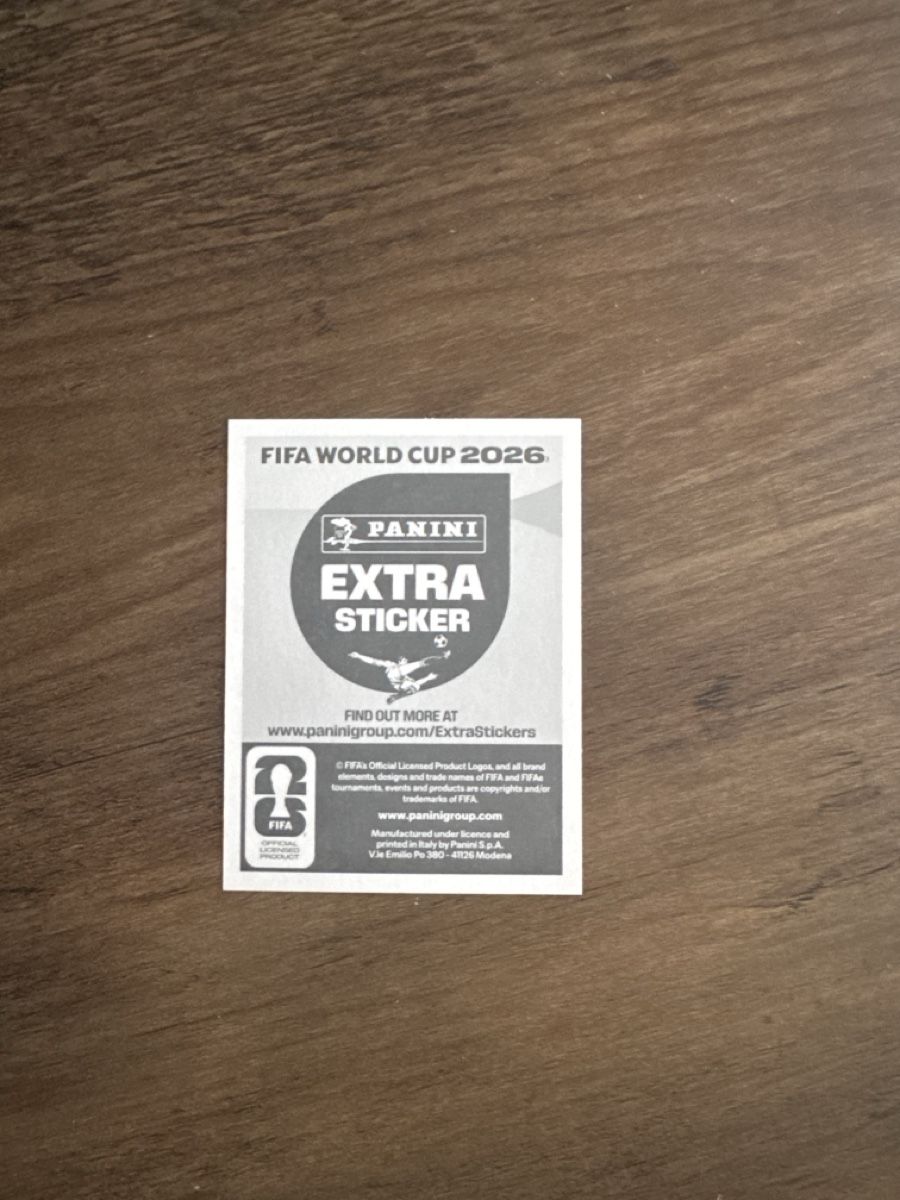 Panini FIFA WM 2026 Extra Sticker Achraf Hakimi NEU! (Marokk (Neu ...