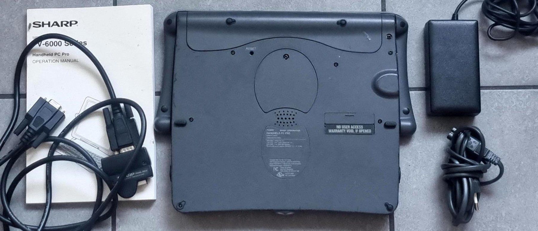 Sharp Notebook: Sharp Mobilon TriPad PV-6000 Handheld PC Pro – Usato da Collonges venduto da arashee 5