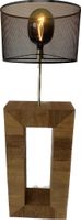 Lampe Stehlampe Altholz Holz Teak Möbel