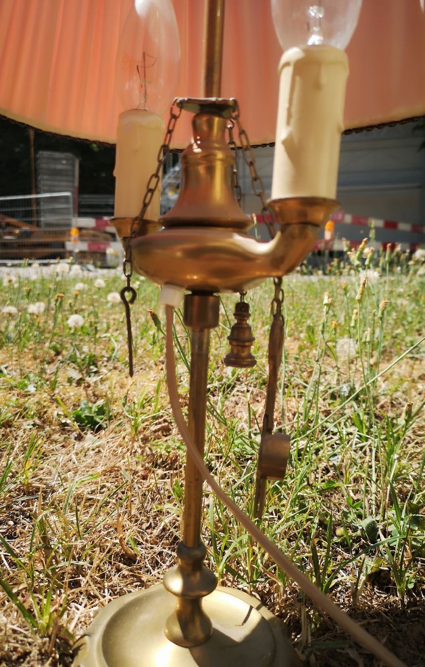 Lampes: Antike Messing Tisch Lampe – D'occasion à Dietikon par pokerface5 5