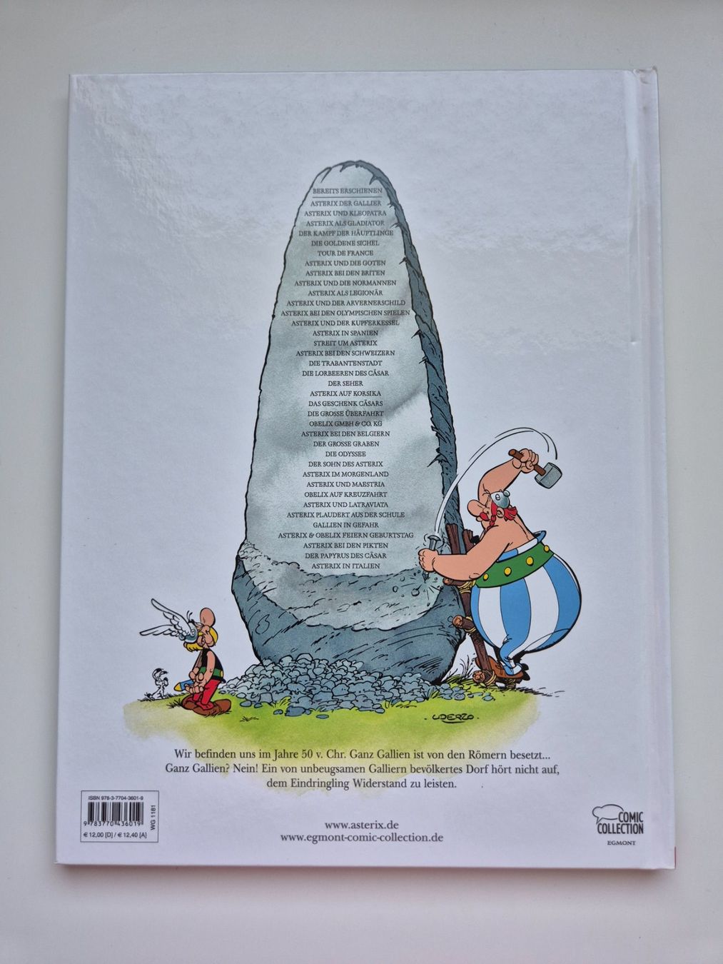 Fumetti: ASTERIX der Gallier -  Band 01 – Usato da Niederweningen venduto da Obson 5