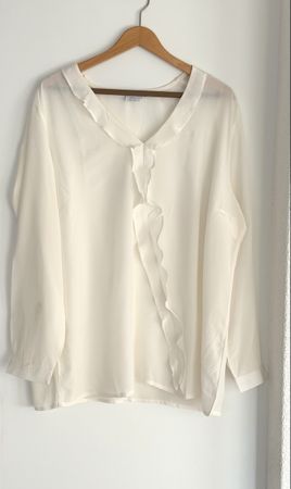 Alba Moda 100%Seidenbluse Gr.48