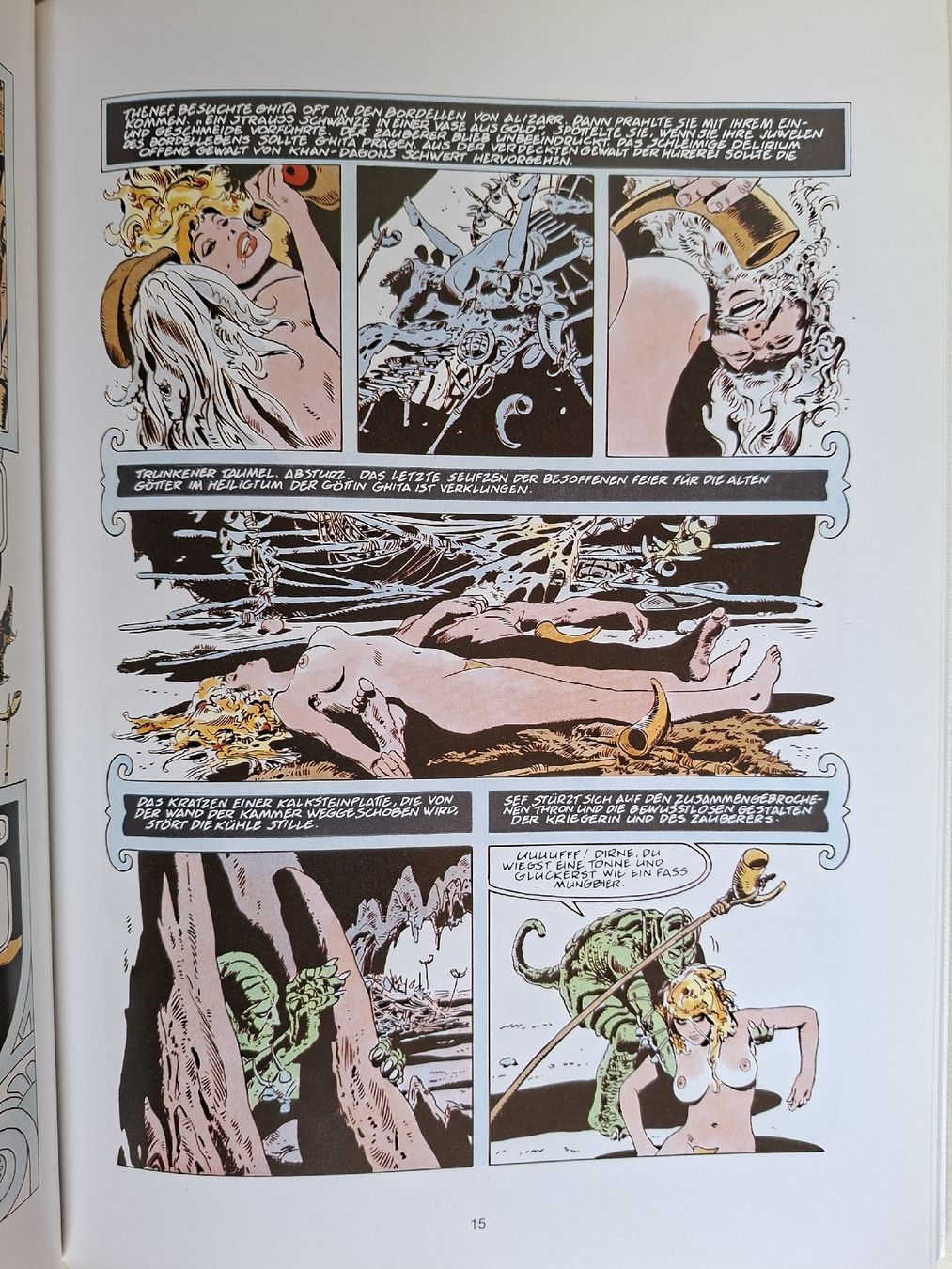 Fumetti: Erotik Comic 1991 , GHITA  , Frank Thorne  – Usato da Schwanden Sigrisw venduto da cadieux71 4