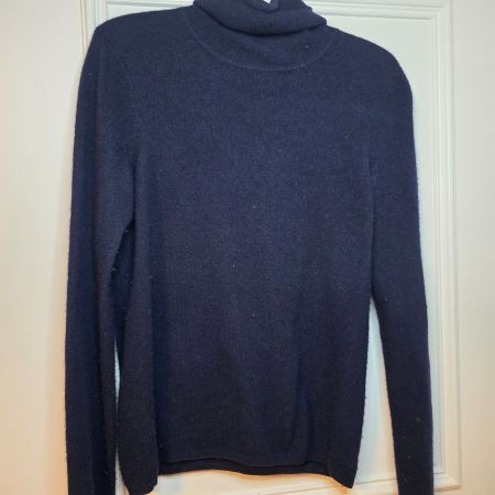 💙 Kaschmir Rollkragenpullover Gr. 36/38 – Soft Luxury