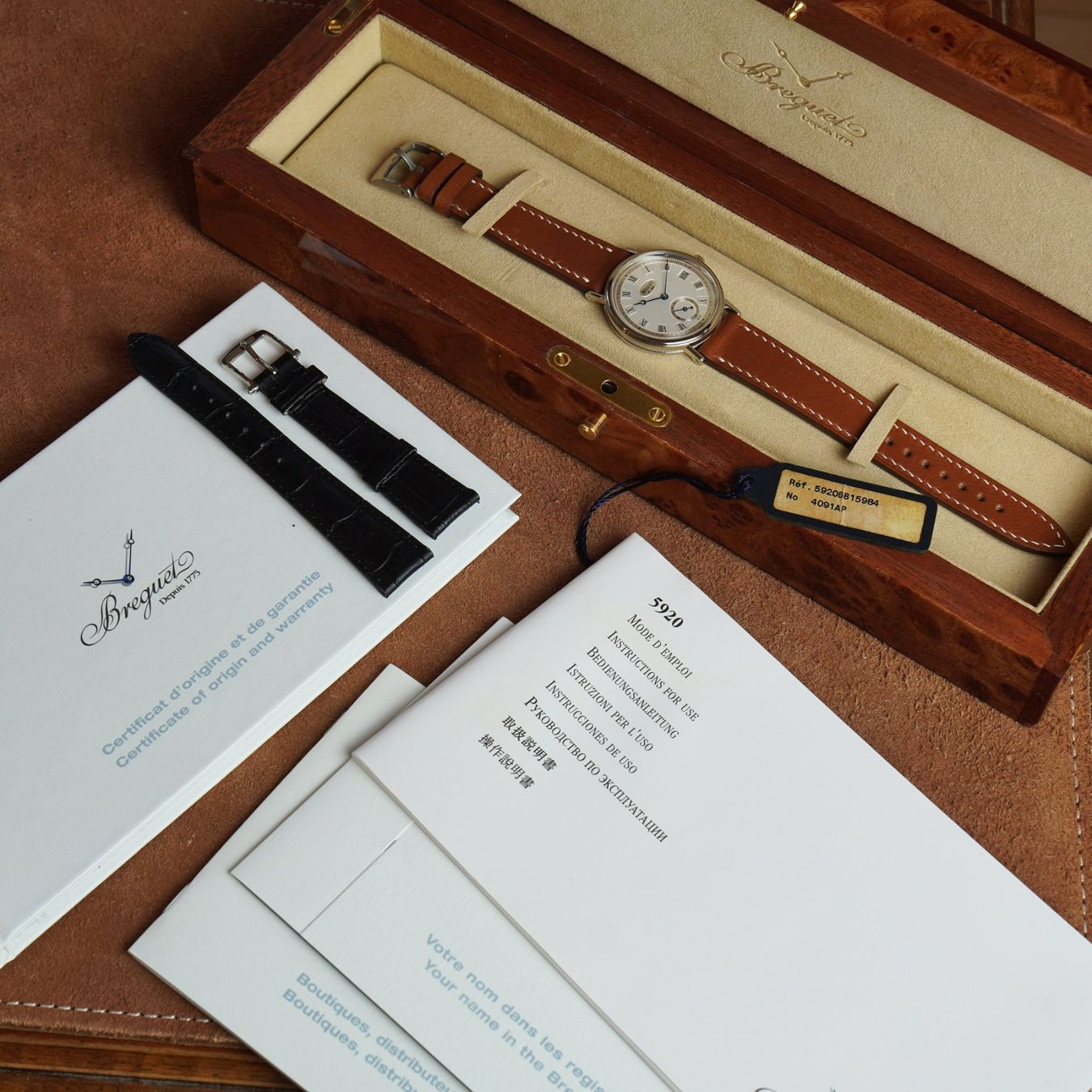 Breguet Orologi: Breguet Classique 5920BB mit Box und Papieren – Usato da Kreuzlingen venduto da GRAFCLASSICS 1