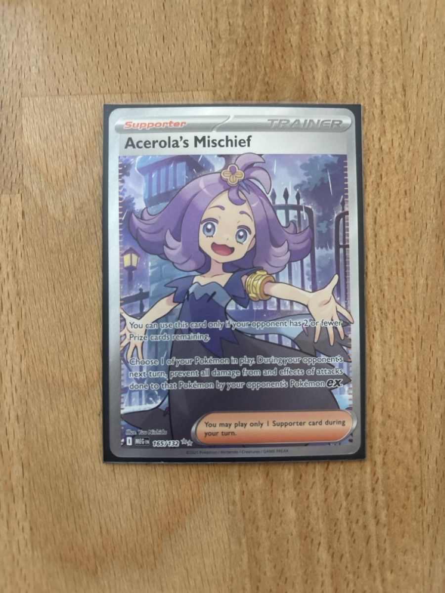 Pokémon Carte collezionabili: Pokemon Karte Acerolas Mischief Trainer Supporter – Nuovo (secondo la descrizione) da Grabs venduto da Trivan