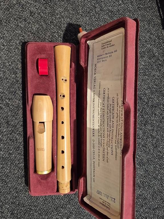 Instruments de musique: Sopran Blockflöte Moeck – D'occasion à Biglen par Timeover 1