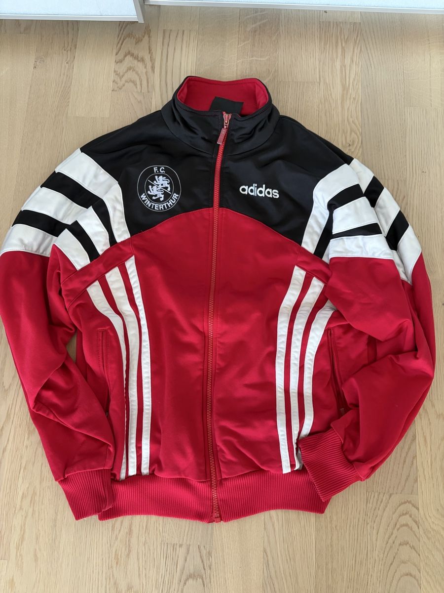 Adidas Giacche: Fc Winterthur Retro Jacke – Usato da Dübendorf venduto da bucho10
