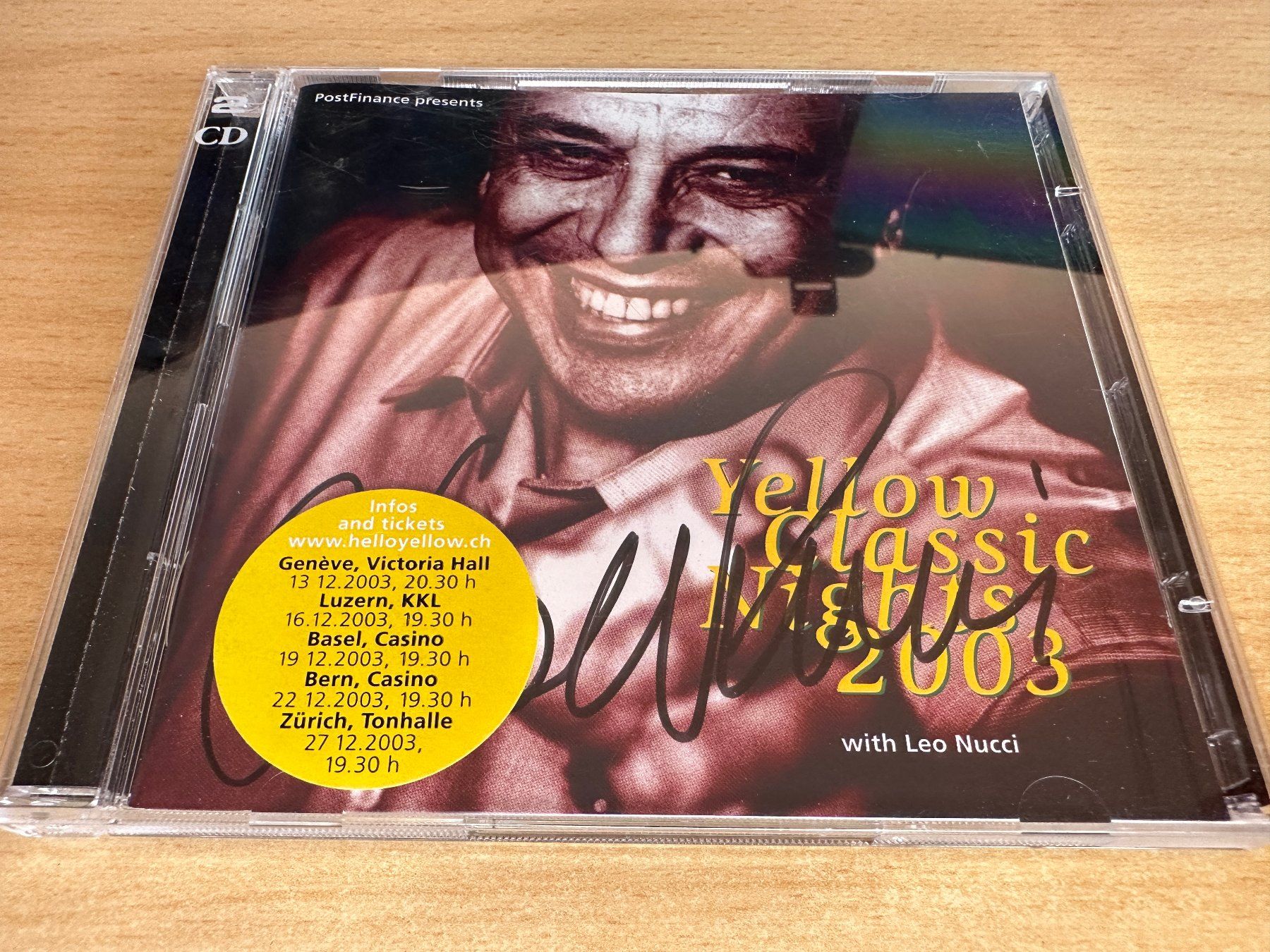 CD: Various - PostFinance - Yellow Classic Nights 2003 - 2 CD – Usato da Rikon im Tösstal venduto da Alpenmutz