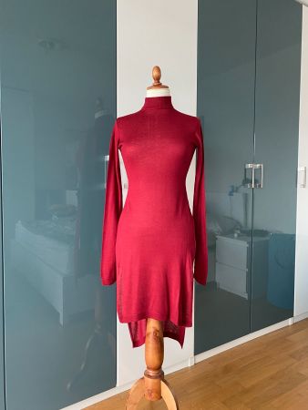 Roter Strickpullover S/M