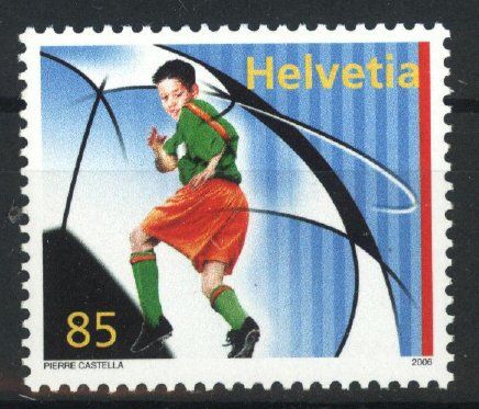 Tutti i francobolli: 2006, Sondermarke Juniorenfussball ** – Usato da Willisau venduto da Vollstempel