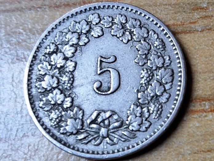 Toutes les monnaies: 5 Rappen 1882 - sehr schön! – D'occasion à Münchenstein par purbach1 5
