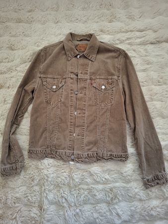 Veste Levi's 70500 Velours Côtelé Taupe / Beige Taille XL