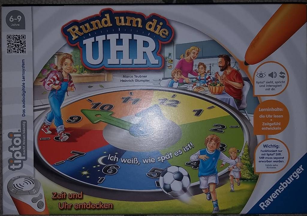 Spiele: Tiptoi Rund um die Uhr – Gebraucht aus Wangen ZH von oky-doky
