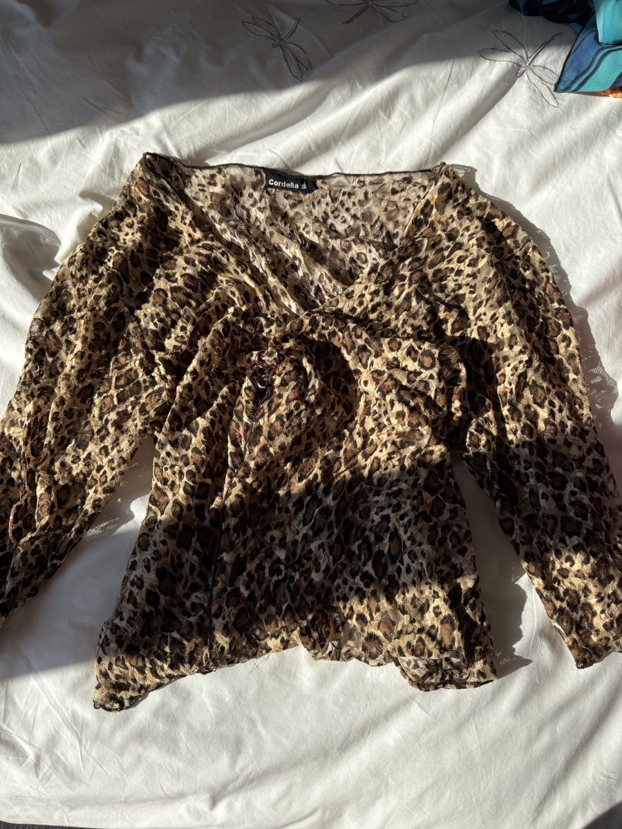 Giacche: Vintage Leopard Cardigan Top – Nuovo (secondo la descrizione) da Aigle venduto da 029_mbn 1