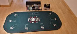 Faltbare Pokertischauflage