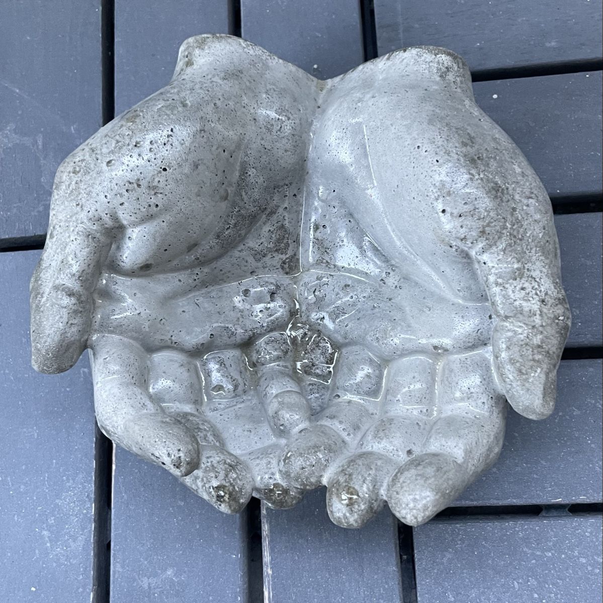 Tutte le decorazioni: Deko Schale aus grau Neu  – Nuovo e nell'imballaggio originale da Au ZH venduto da Jaggy4 1