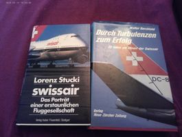 Swissair Bücher: SWISSAIR PORTRAIT + DURCH TURBULENZEN !!!!!