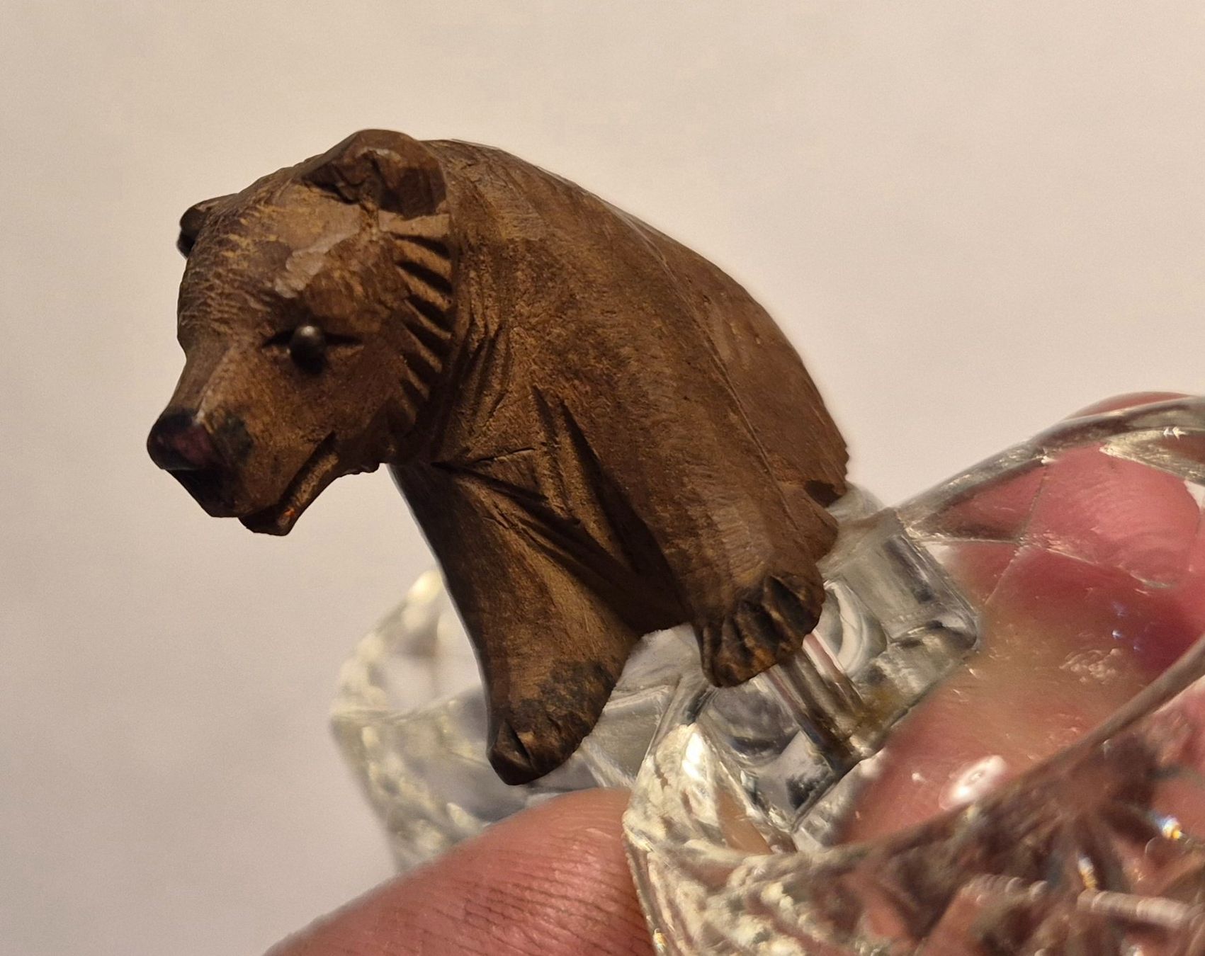 Figuren: Saliere aus Holz handgeschnitzt mit Brienzer Bär – Gebraucht aus Neerach von SilliS 3