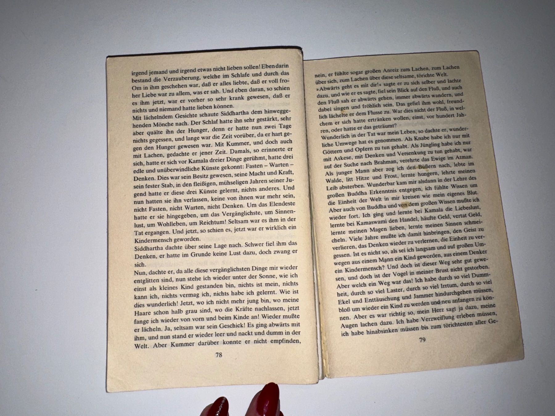 Libri: BUCH: Hermann Hesse, Siddhartha – Usato da Grosswangen venduto da Second_hand_paradise 7