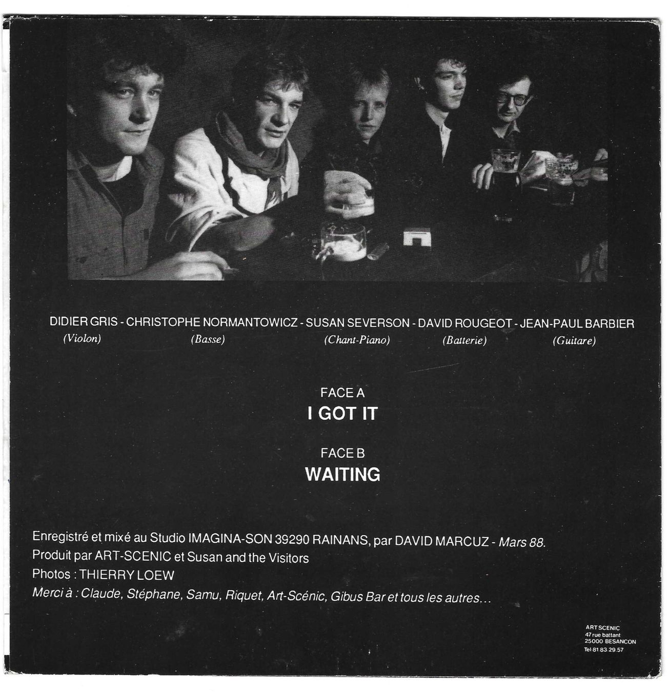 Dischi in vinile: SUSAN AND THE VISITORS  -  I GOT IT  +  WAITING – Usato da Bex venduto da Giorgiob 1