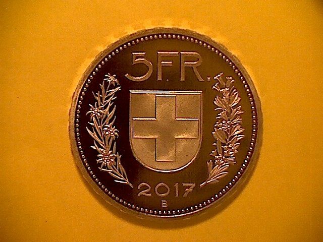 Tutti le monete: 5 Fr. 2017 unz – Nuovo (secondo la descrizione) da Buchs AG venduto da Ged8