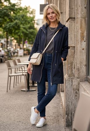Trenchcoat von LEONARDO Gr. 34 (XS) NEUWERTIG