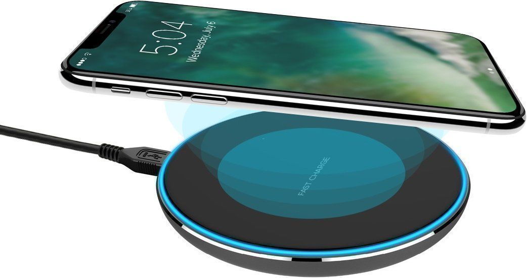 Caricabatterie: XQISIT Wireless Fast Charger 10W Black – Nuovo e nell'imballaggio originale da Bern venduto da dgmc 7